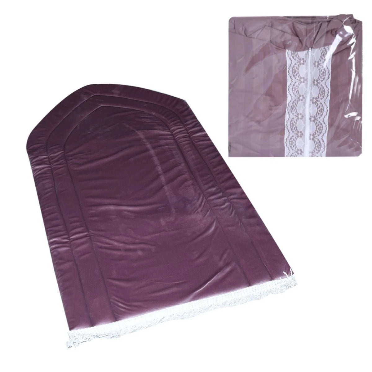 طقم شرشف صلاة مع سجادة اسفنج