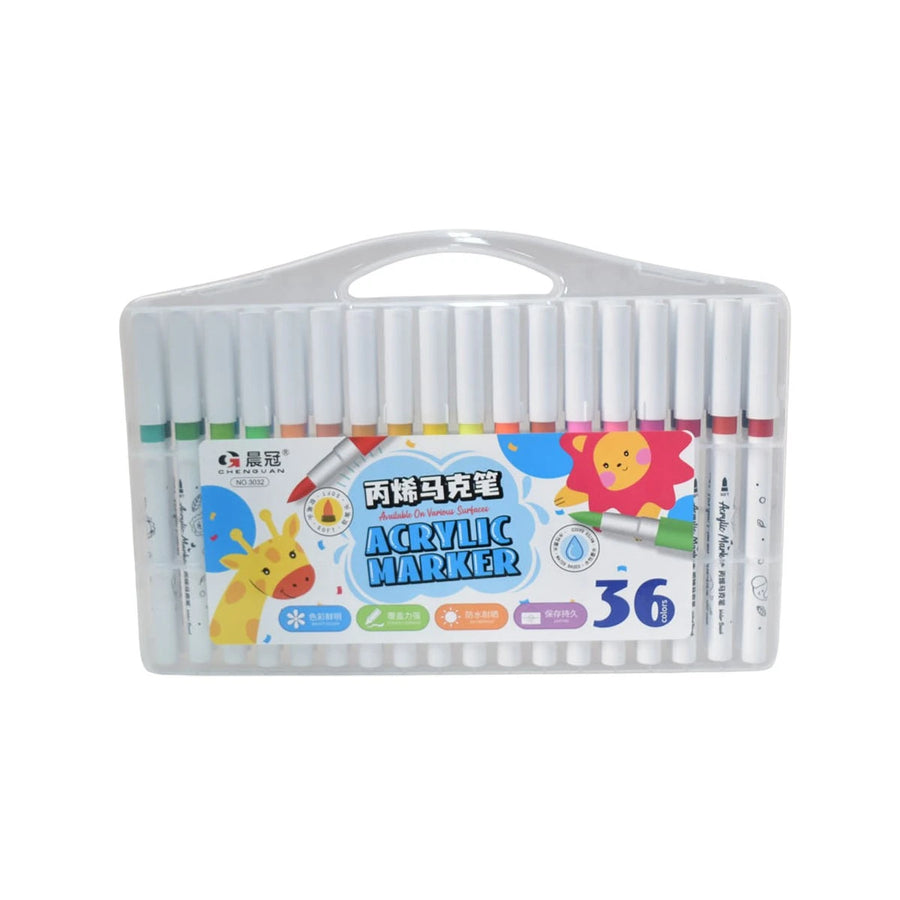 36-Color Watercolor Pen Set