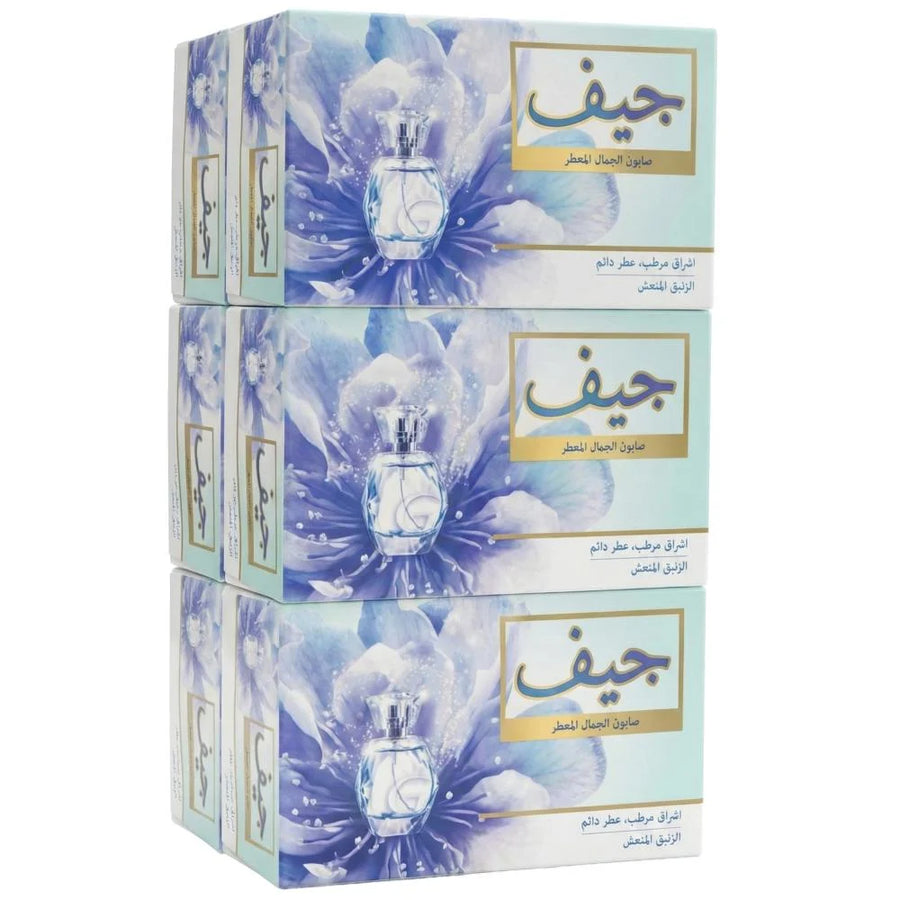 Jif Body Soap in a Bundle 6 Pieces Pure Water Oil and Chamomile Extract