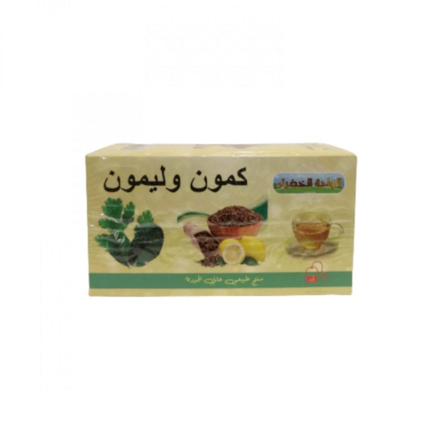 شاي الاعشاب كمون وليمون 25 حبة *3 جرام