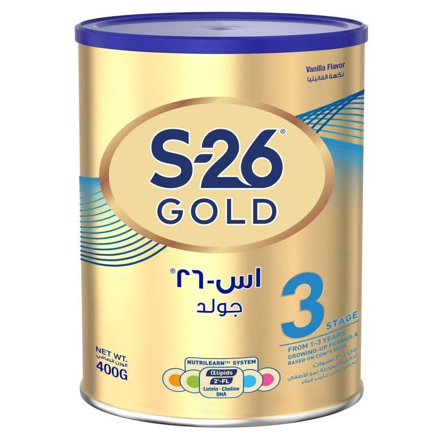 اس ٢٦ جولد حليب اطفال المرحلة (3) 400 جرام