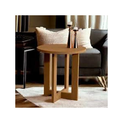 Natural brown living room and home side table