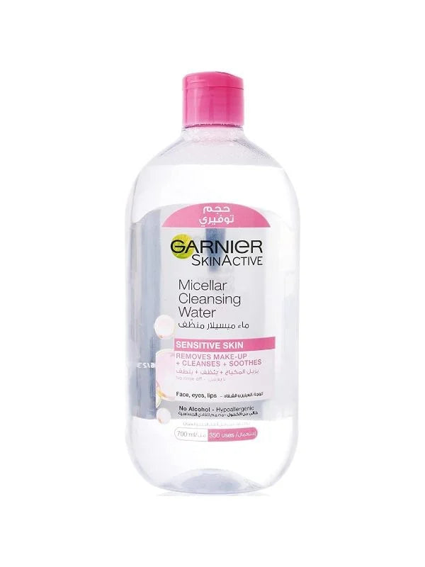 ماء ميسيلار منظف خالي من العطور من غارنييه - 700 مل