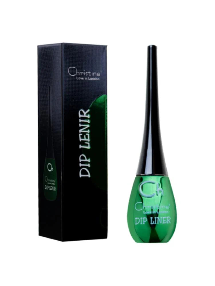 क्रिस्टीन मैट ब्लैक लिक्विड आईलाइनर - 6 ग्राम