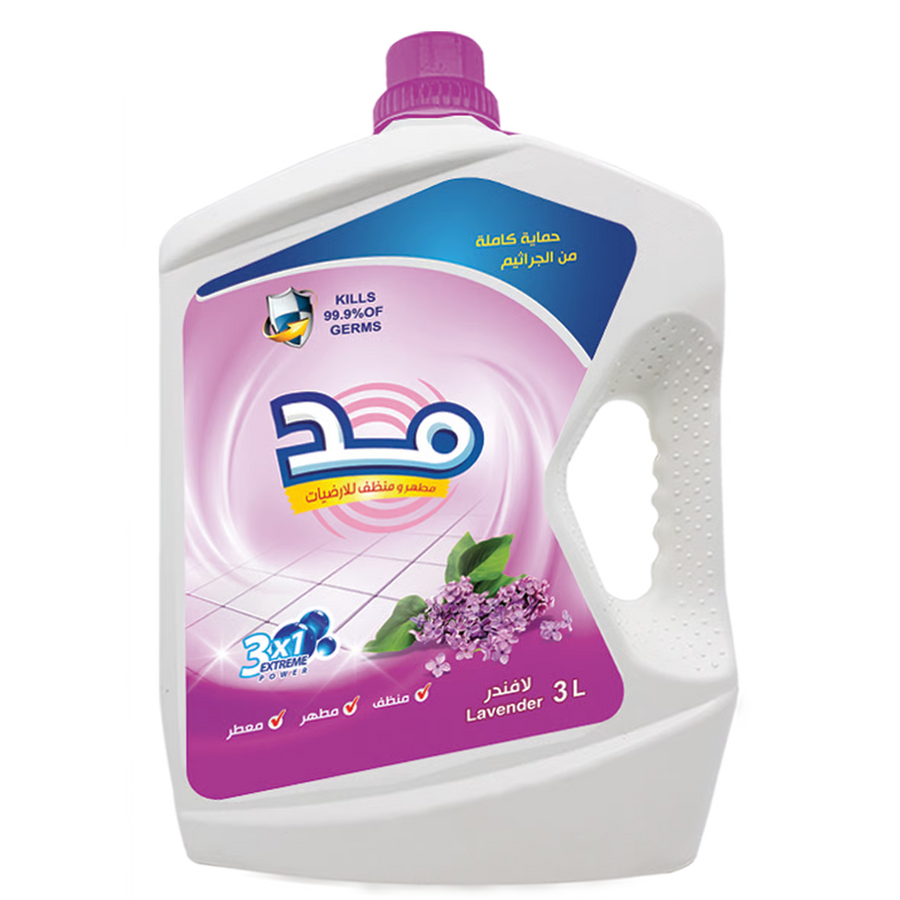 مطهر و منظف متعدد الاستخدامات  مد اللافيندر 3 لتر