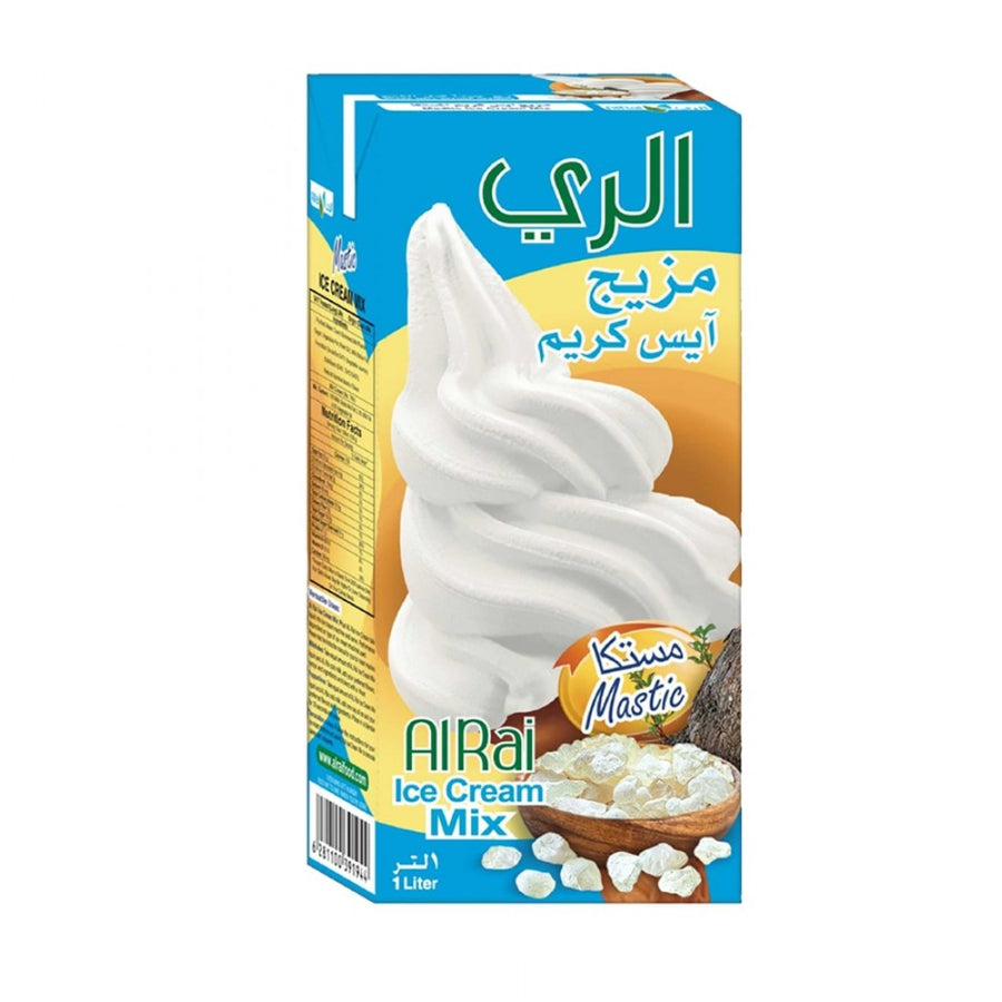 مزيج ايس كريم الري 1-لتر بنكهة مستكا