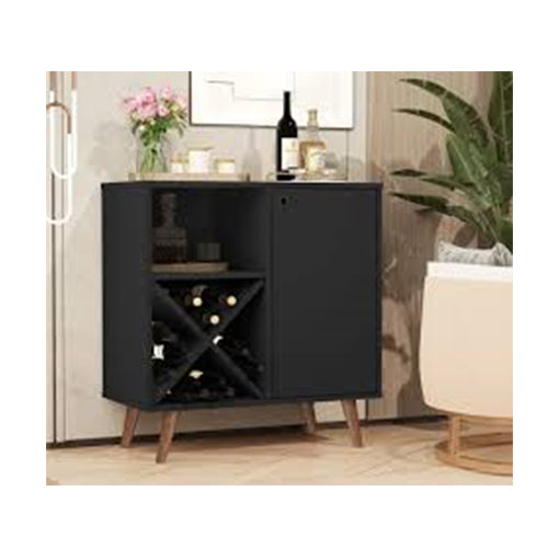 WINE CELLAR TABLE BLACK