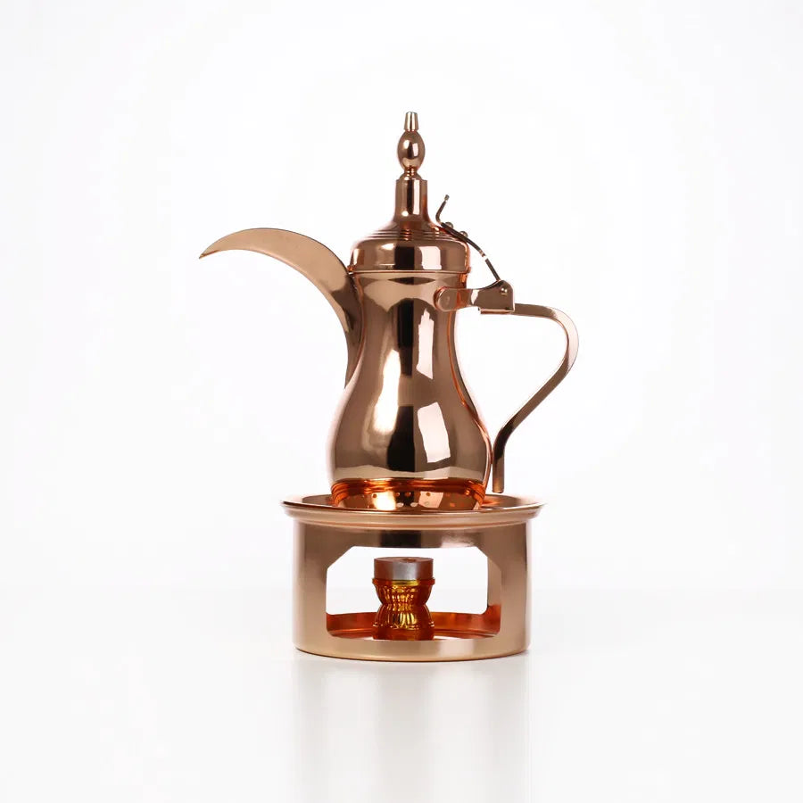 دلة لافا نحاسي استيل