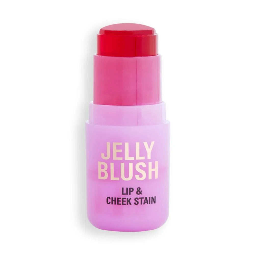 Revolution Jelly Blush Stick Cheek &amp; Lipstick - 5.5g - Strawberry Pink