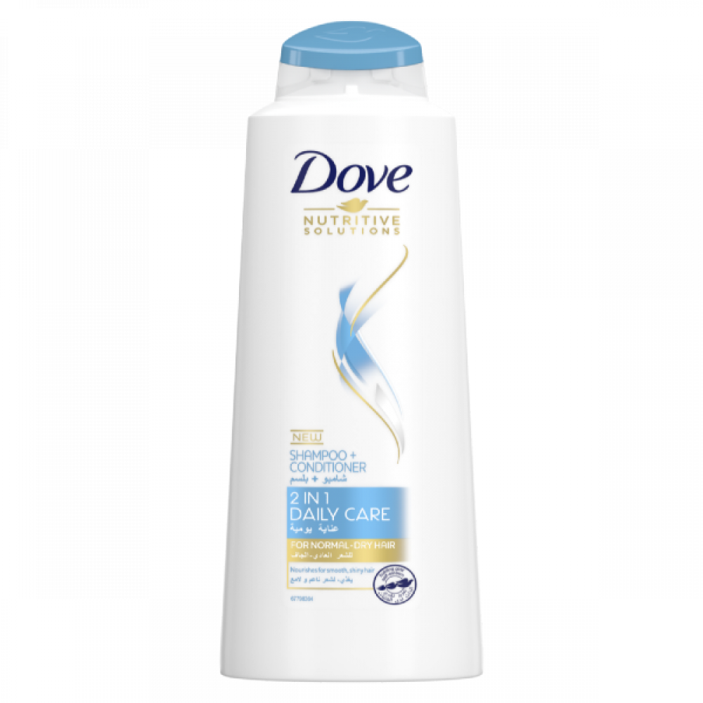 دوف شامبو العناية اليومية 2 في 1 600مل