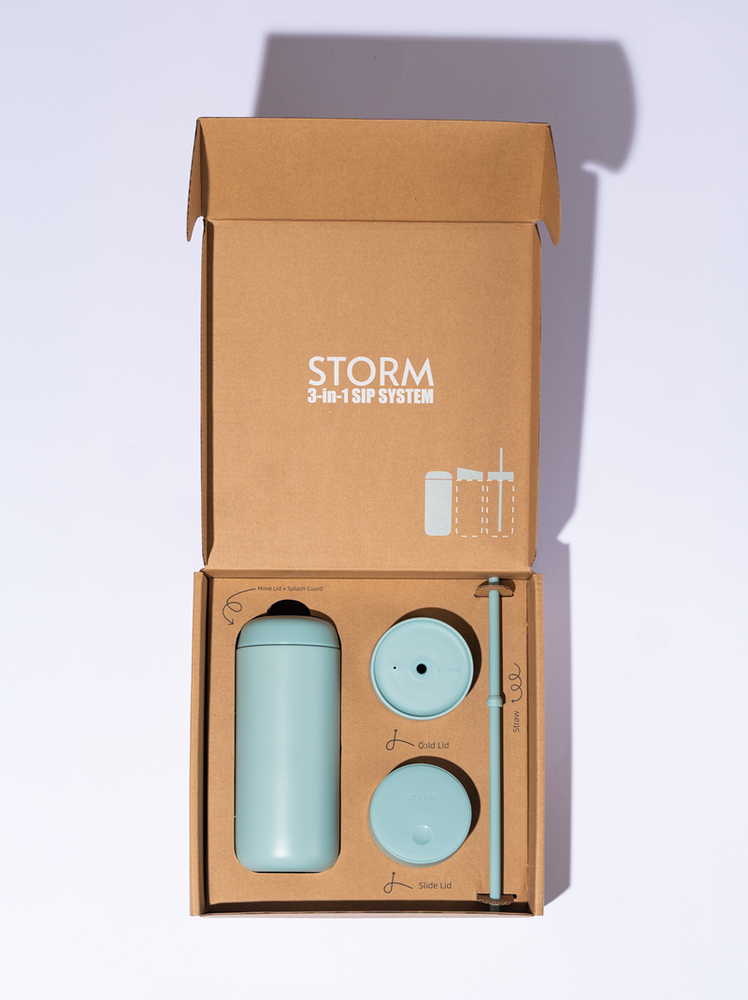Mug Storm Carter 16 oz RED