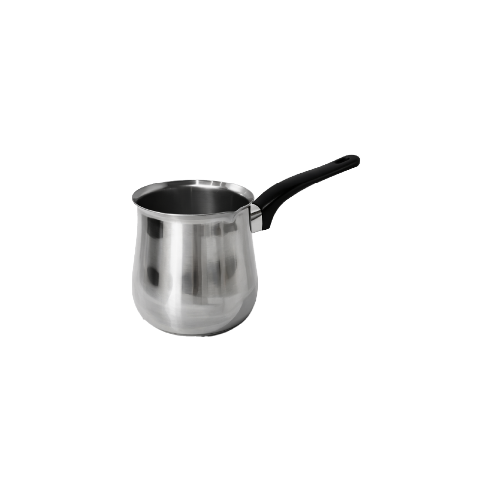 Nice Turkish Coffee Pot, Stainless Steel, Plastic Handle, 1060ml