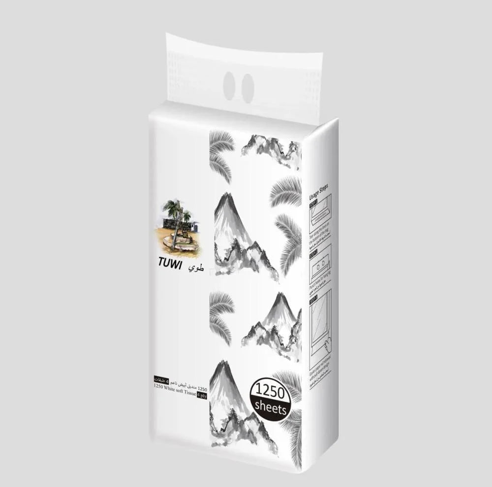 Interfold Hand Towels 4-Ply 1250 Sheets