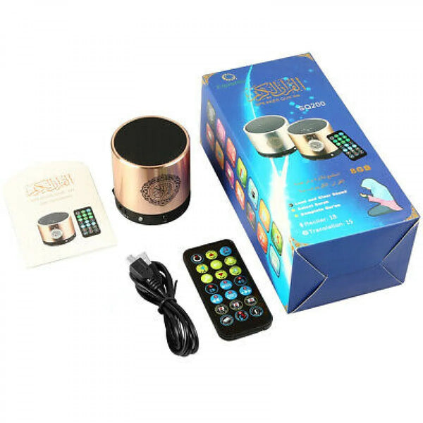 سماعة القران تلاوة وترجمة مع جهاز تحكم