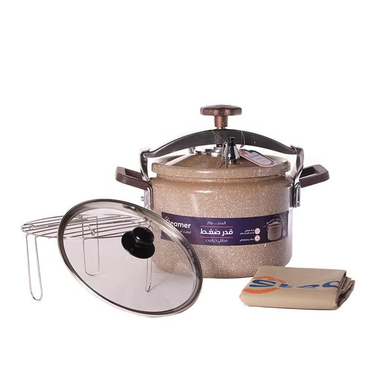 9L Granite Coated Steamer Pressure Cooker
