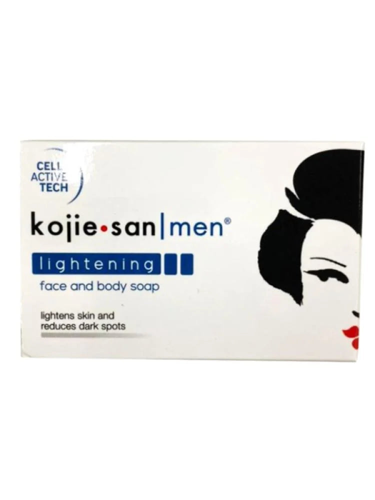 صابون التفتيح للجسم والوجه للرجال من كوجي سان - 135 جرام