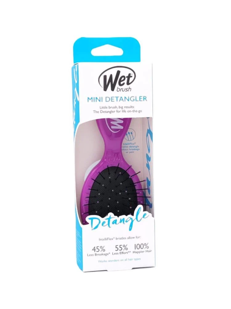 فرشاة ميني لفك تشابك الشعر من ويت برش - لون أرجواني