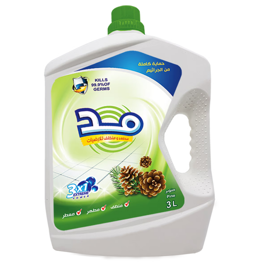 مطهر و منظف متعدد الاستخدامات  مد الصنوبر 3 لتر