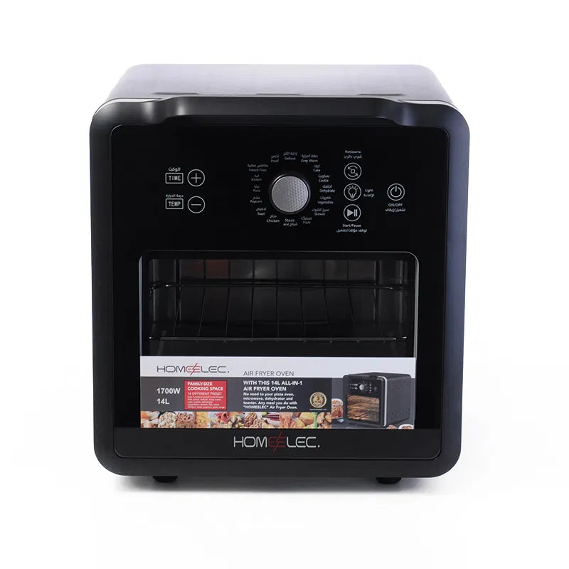 قلاية هوائية هوم إلك 16وظيفة اسود