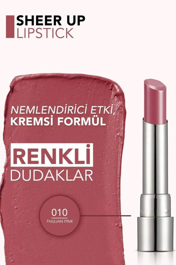 احمر شفاه كريمي شير اب من فلورمار - 010 THULIAN PINK