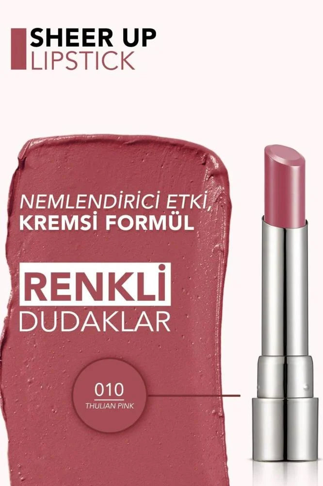 احمر شفاه كريمي شير اب من فلورمار - 010 THULIAN PINK