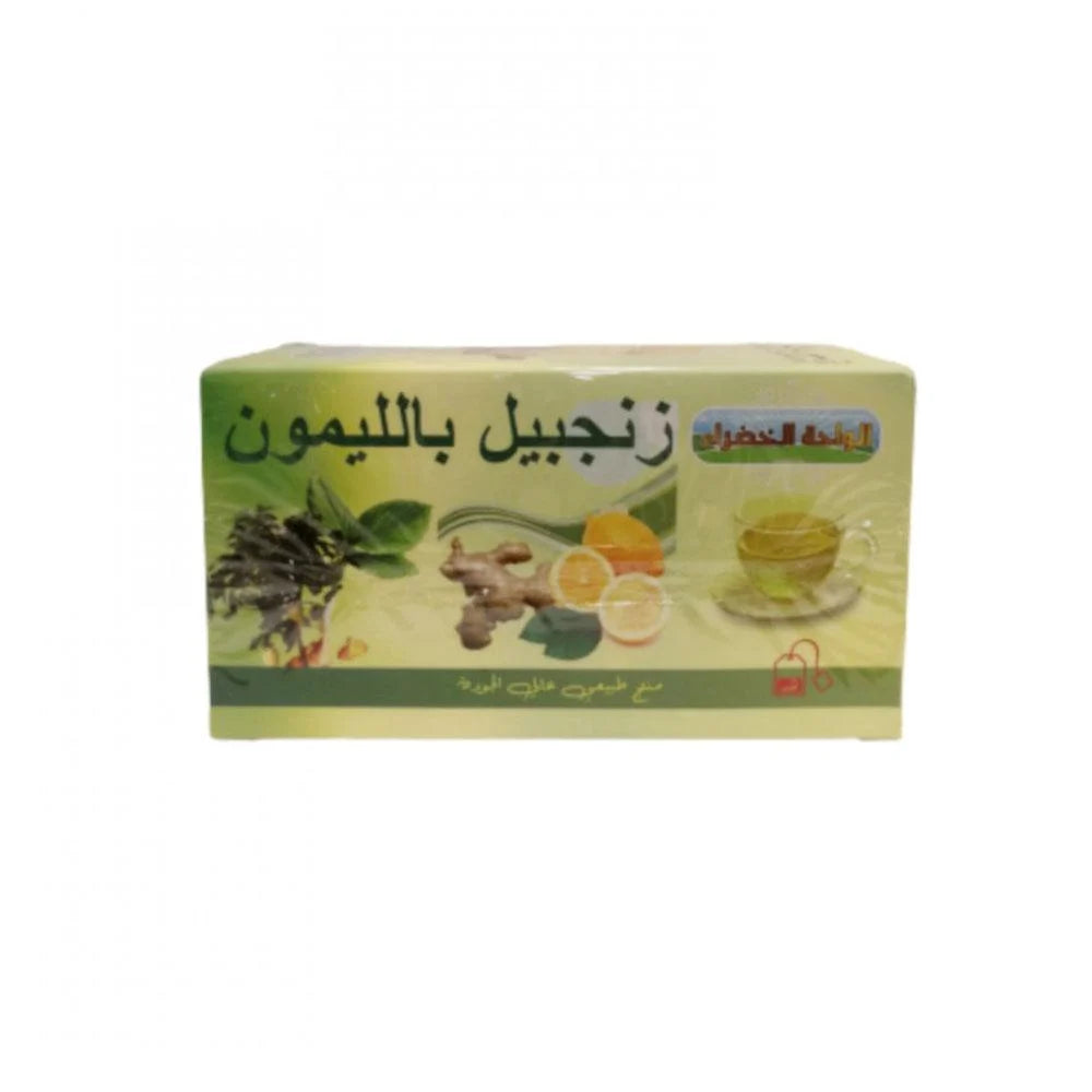 شاي الاعشاب زنجبيل بالليمون 25 حبة *2 جرام