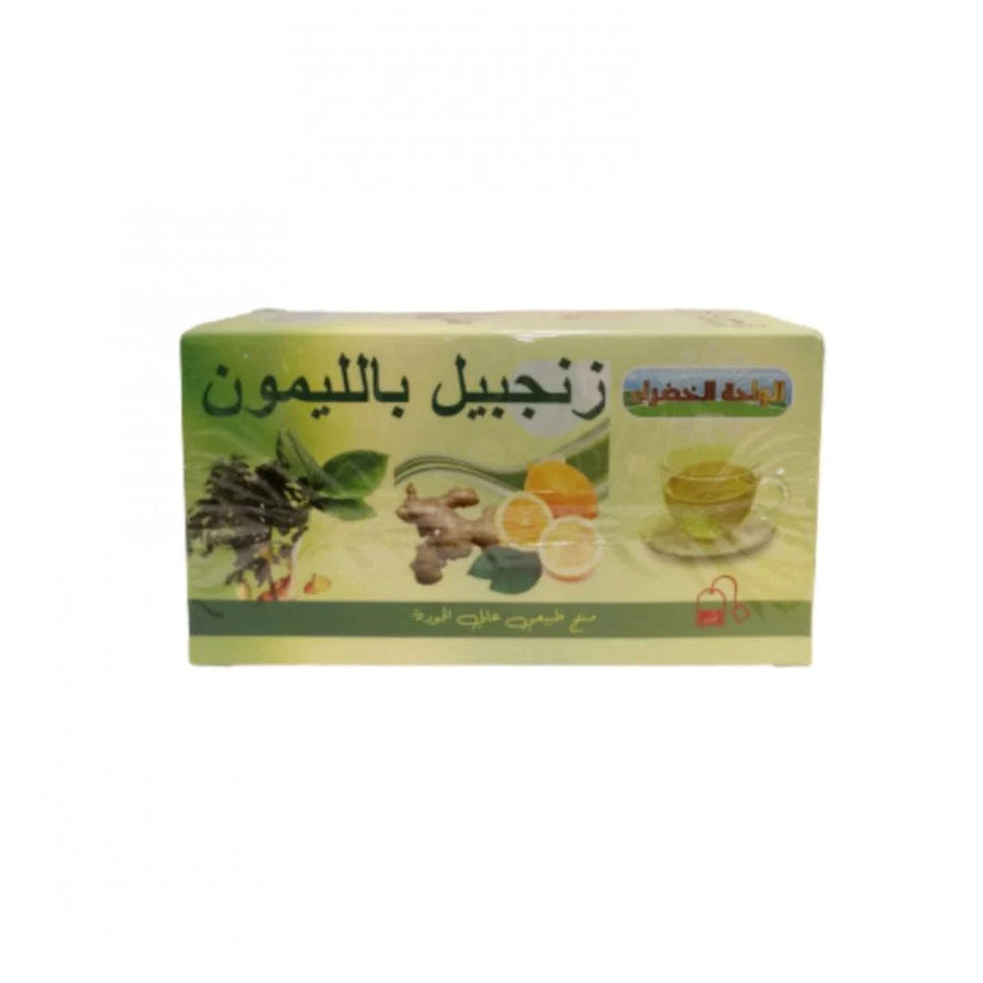 شاي الاعشاب زنجبيل بالليمون 25 حبة *2 جرام