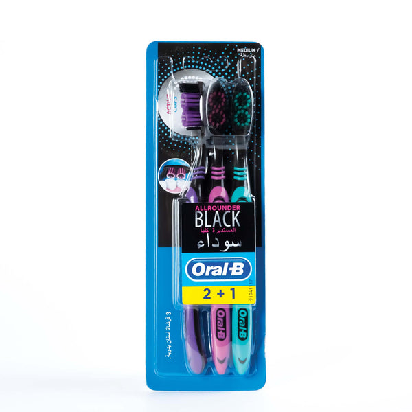 Oral-B All-Round Toothbrush 2+1 