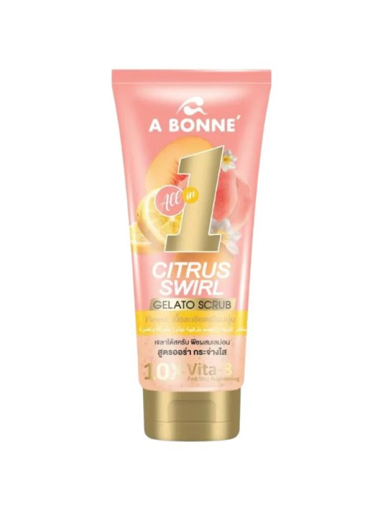 مقشر جيلاتو للوجة والجسم بالحمضيات اشراق ونضارة من ايبون - 300 جرام