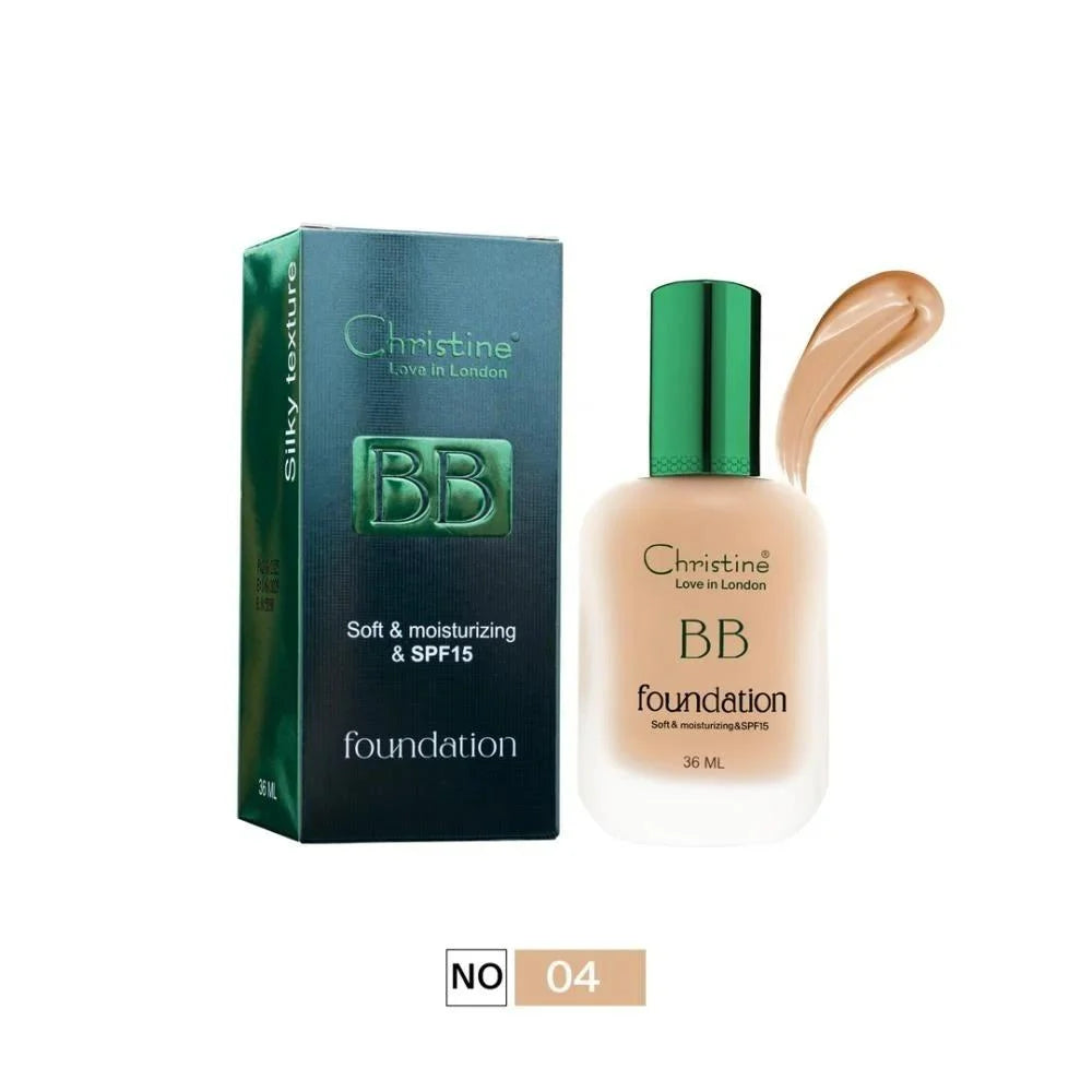Christine Love in London – Silky Formula BB Cream Foundation with SPF 15 - 36ml - 04