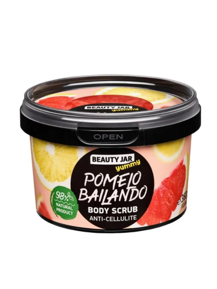 مقشر الجسم المضاد للسيلوليت بخلاصة القهوة الخضراء والزيوت الحمضية من بيوتي جار – 360 جرام