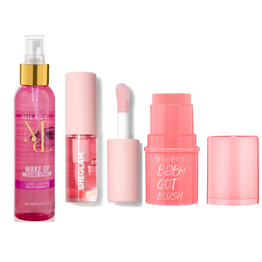 مجموعة مكياج ميني جلام - 3 قطع