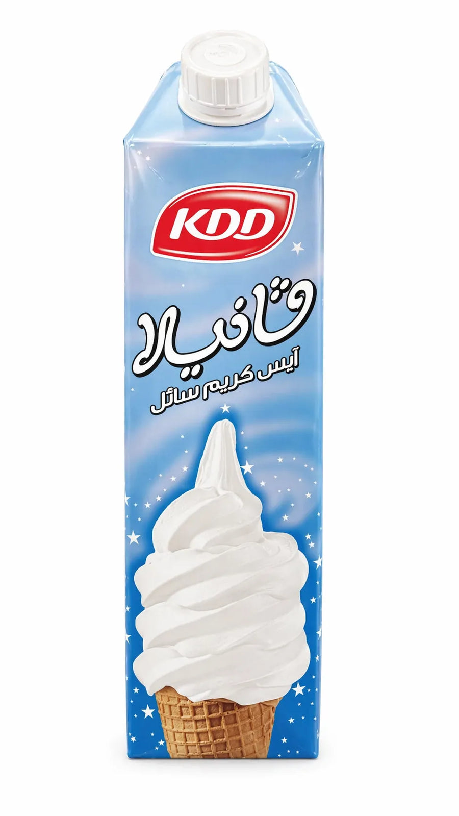 مزيج خليط الآيس كريم كي دي دي بنكهة الفانيلا- 1 لتر