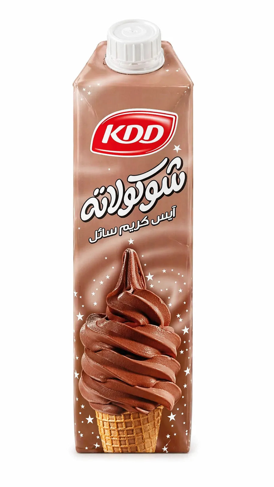 مزيج خليط الآيس كريم كي دي دي بنكهة الشوكولاتة - 1 لتر