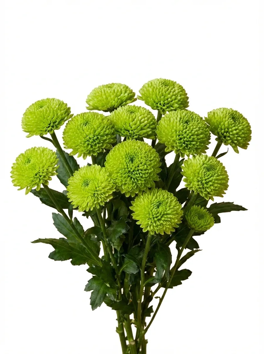 ورد كريز طبيعي أخضر 10 حبة