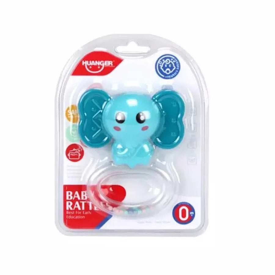 हाथी के आकार का बेबी टीथर