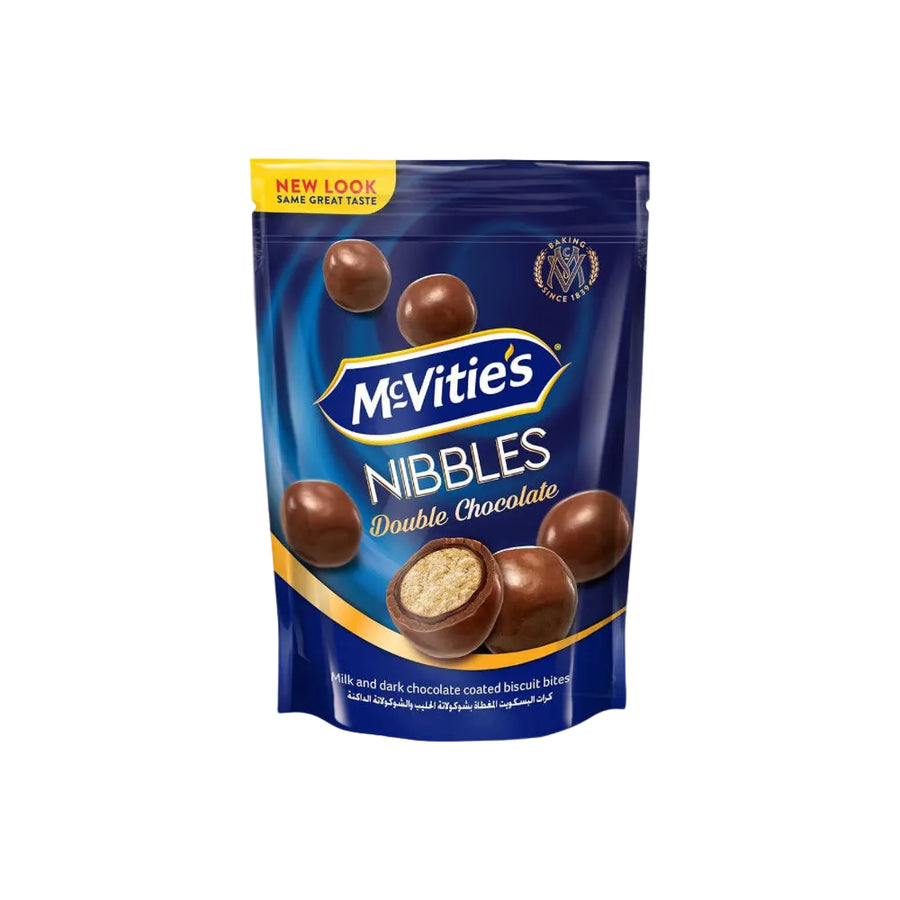 شوكولاتة مزدوجة نيبلز من ماكفيتيز، 110 غرام