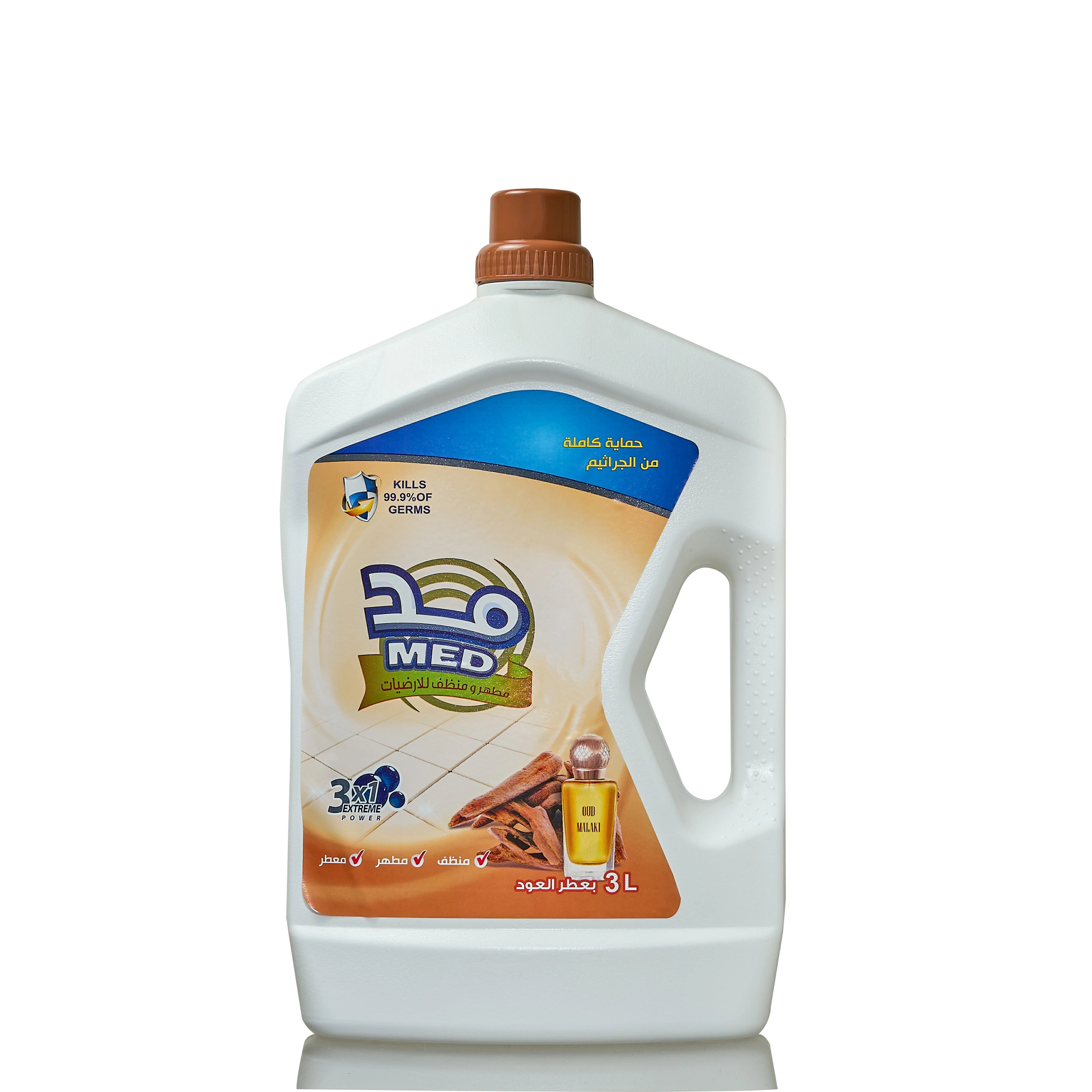 مطهر و منظف متعدد الاستخدامات  مد االعود  3 لتر