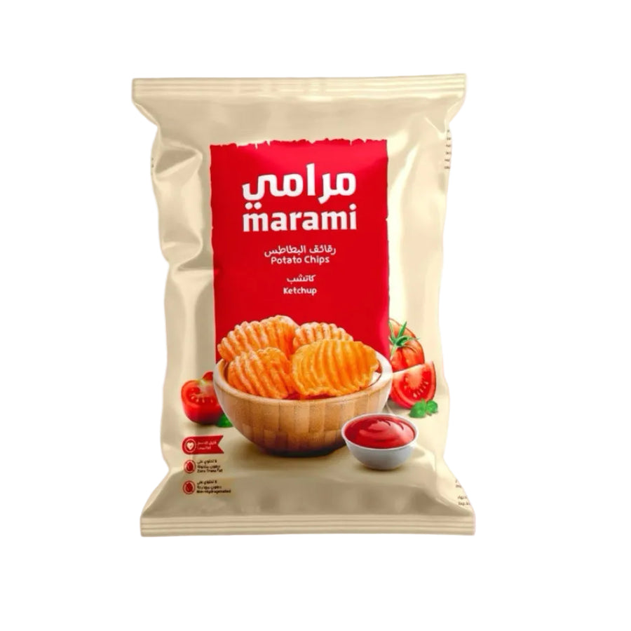 مرامي رقائق البطاطس نكهه الكاتشب