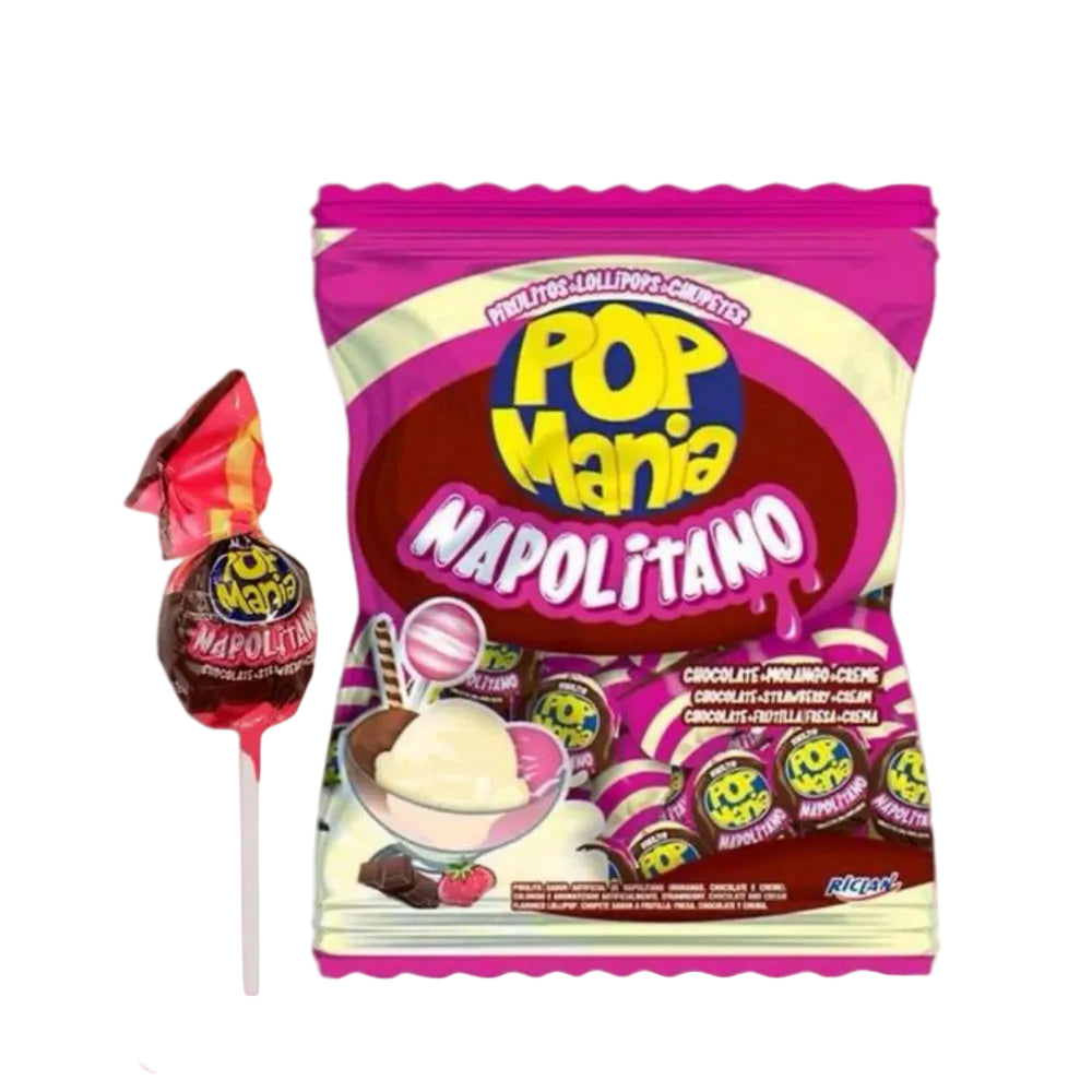 Riclan Strawberry Chocolate Lollipops 50*600g