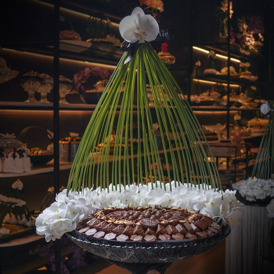 صينية شوكلاتة فاخرة بتصميم مميز