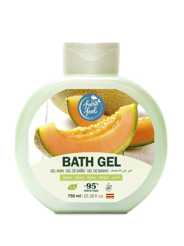 جل استحمام بخلاصة الشمام من فريش فيل - 750مل