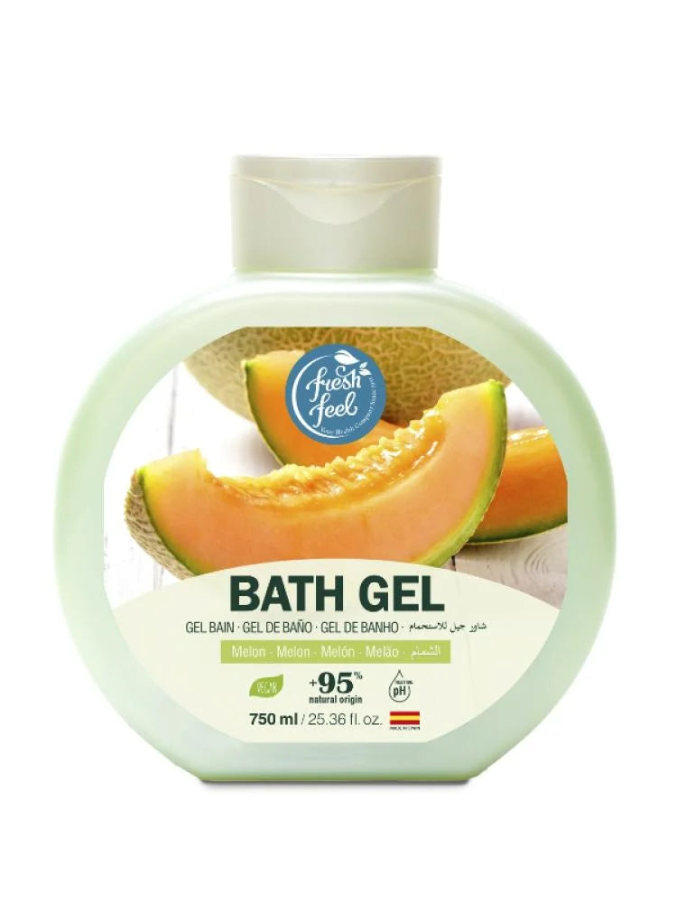 جل استحمام بخلاصة الشمام من فريش فيل - 750مل