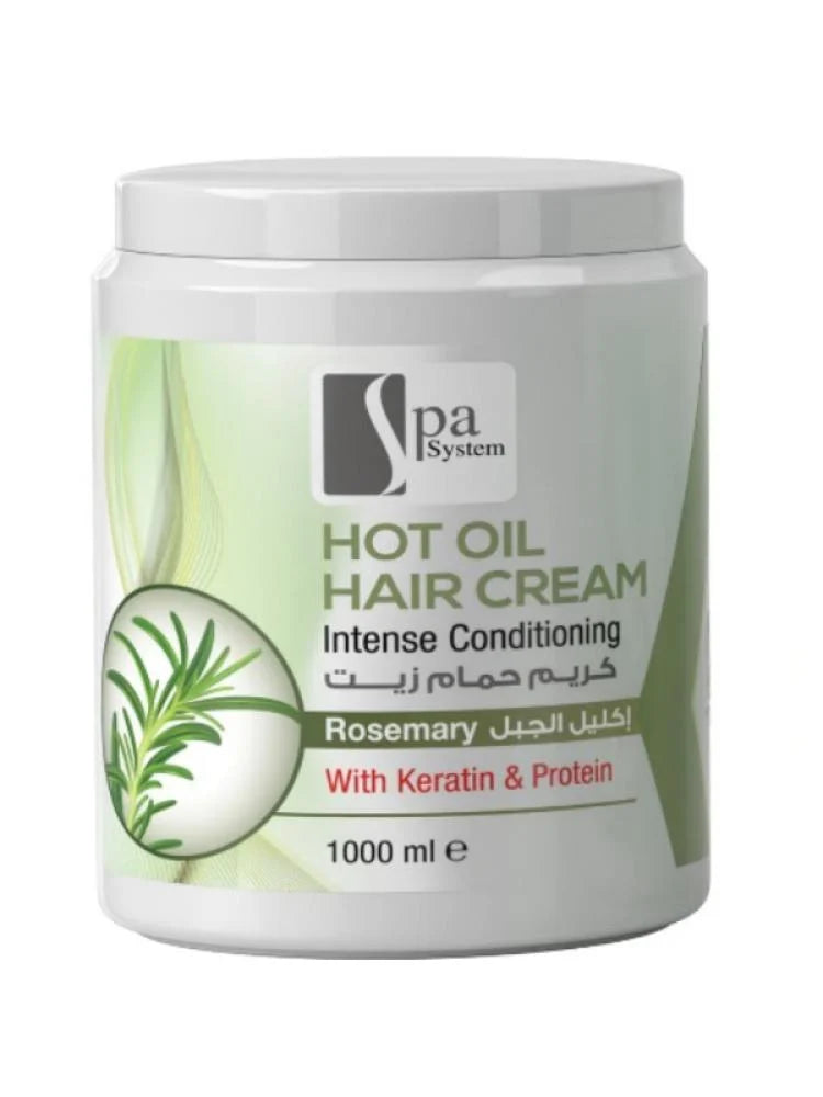 سبا سيستم - كريم حمام زيت إكليل الجبل ، 1000 مل