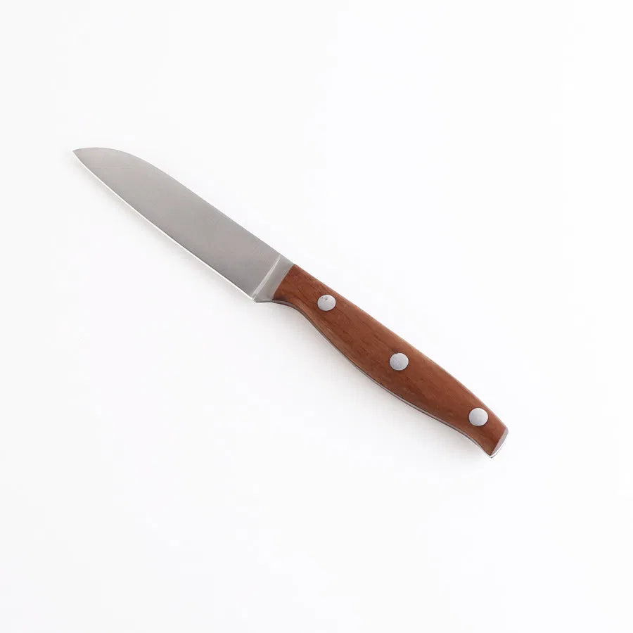 سكين إستانلس ستيل يد خشب