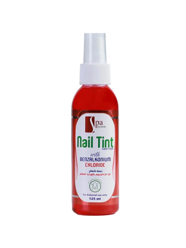 स्पा सिस्टम नेल डिसइंफेक्टेंट (बेंज़ालकोनियम क्लोराइड युक्त), 125 मिलीलीटर