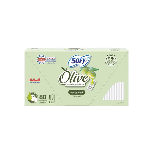 Sofía toallas diarias con aceite de oliva normal