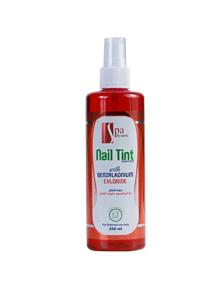 Spa System Nail Disinfectant with Benzalkonium Chloride, 250 ml