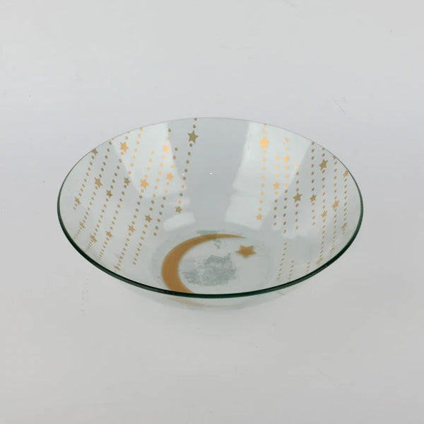 Ramadan glass plate size 24*9cm 