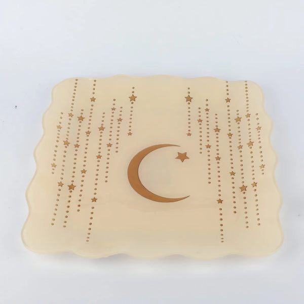 Ramadan glass plate, size 30 cm 